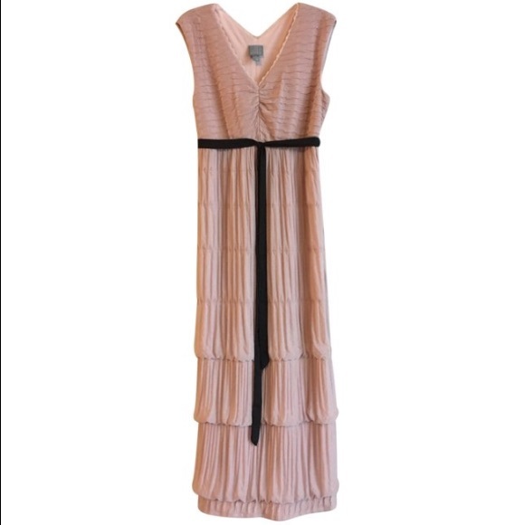 Rabbit Rabbit Rabbit Dresses & Skirts - Romantic Pale Blush Rose Striped Stretchy Dress